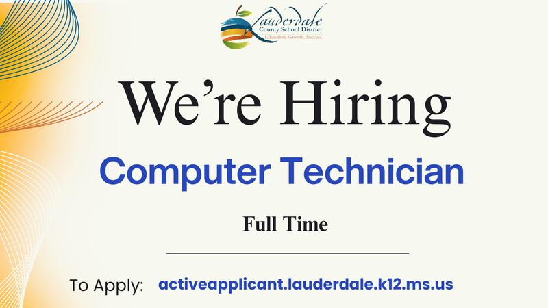 LCSD Computer Technician Opening
