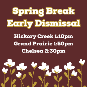 Early Dismissal Today