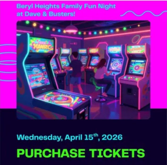 Beryl's Family Night at Dave and Busters Featured Photo