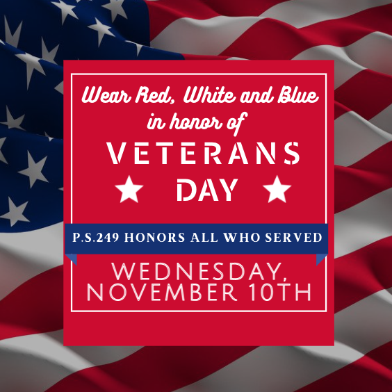 ***Wear Red, White, and Blue for Veterans*** Featured Photo