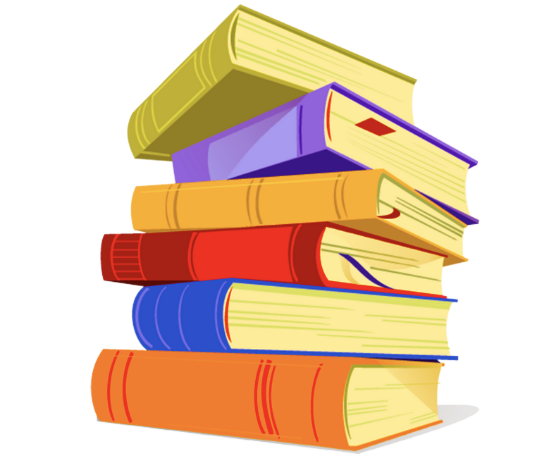 stacks of books