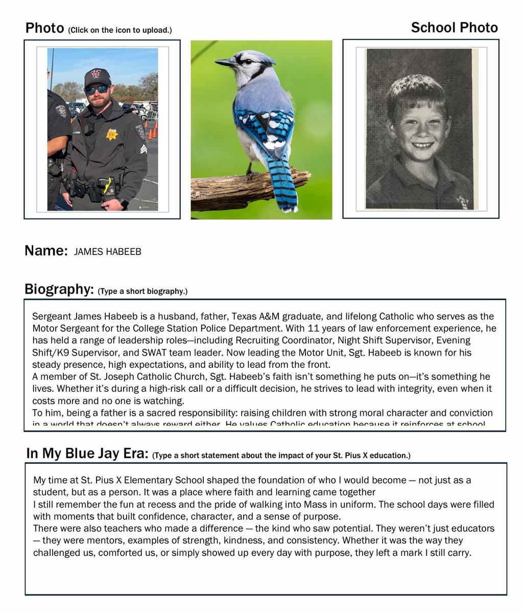 James Habeeb Alumni Info