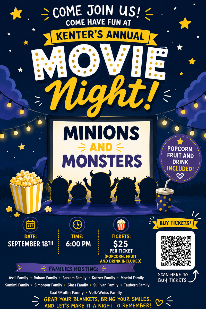 Kenter Canyon Movie Night Poster