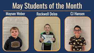 May Students of the Month