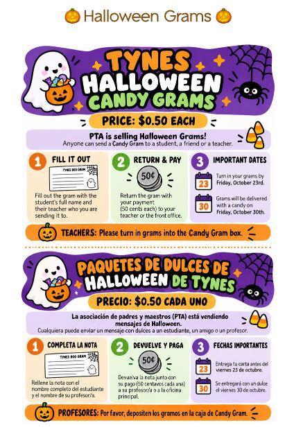 Halloween Grams on Sale