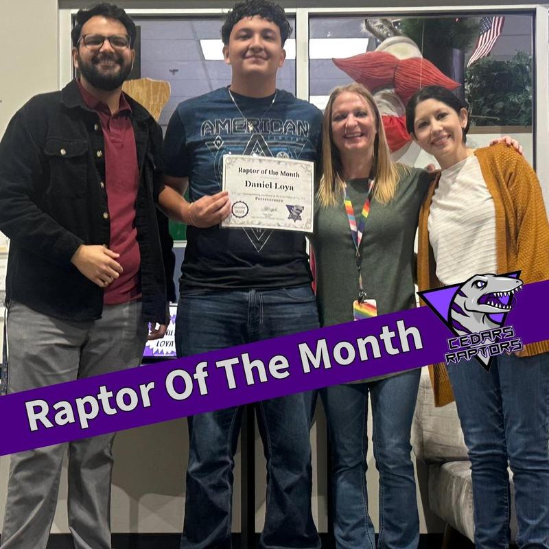 Raptor Of The Month