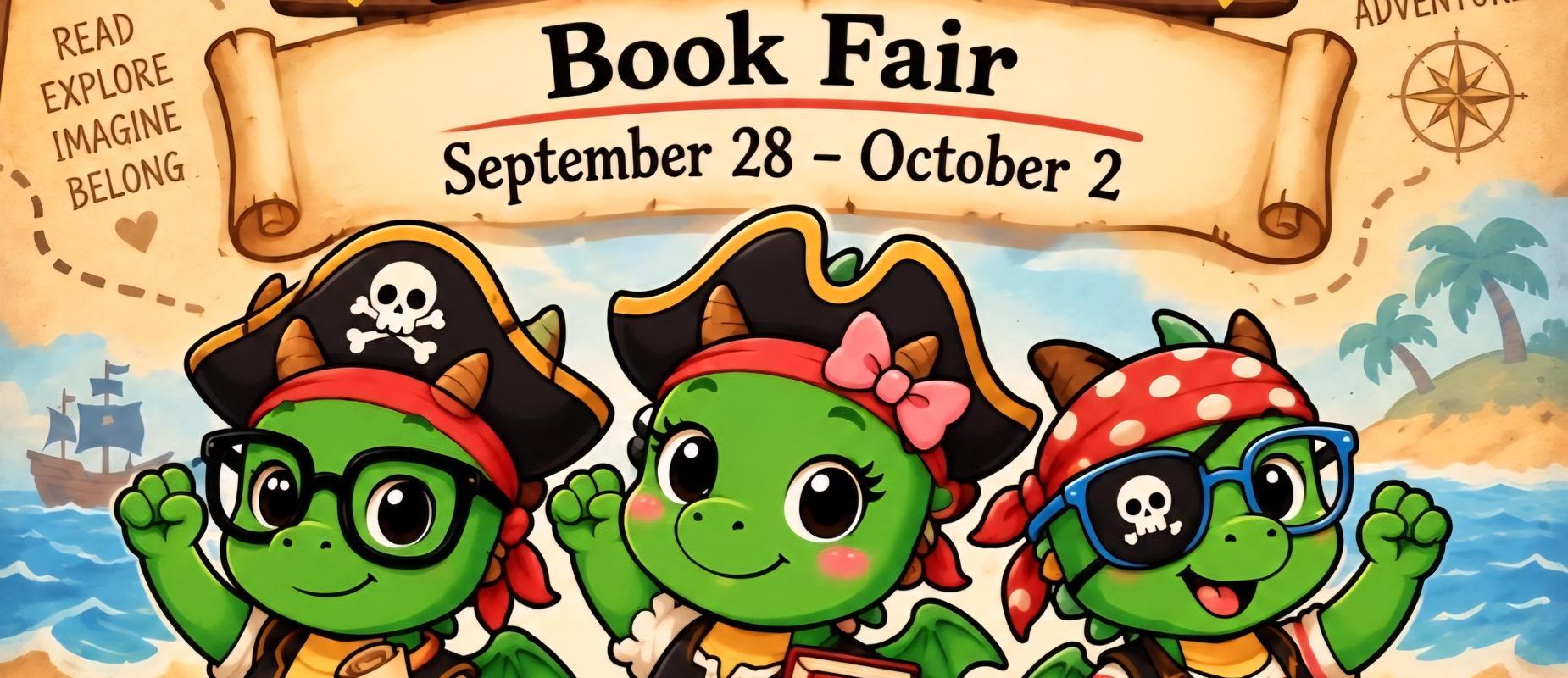 Book Fair Sept 28 - Oct 2