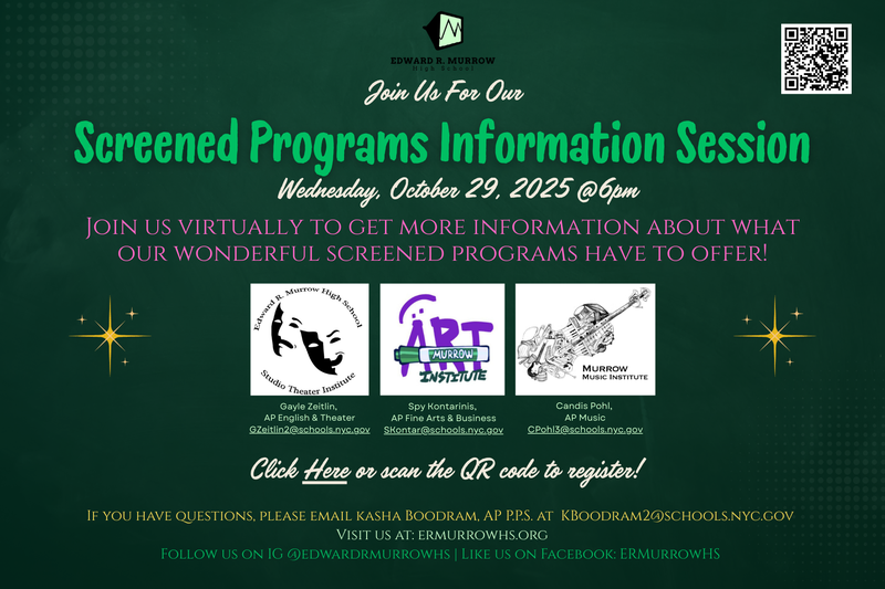 Screened Programs Information Session