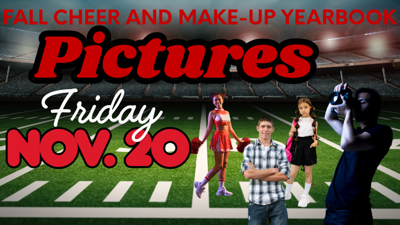 Fall Cheer Pictures and Yearbook Make-up Pictures Featured Photo