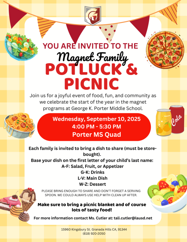 Potluck Flyer