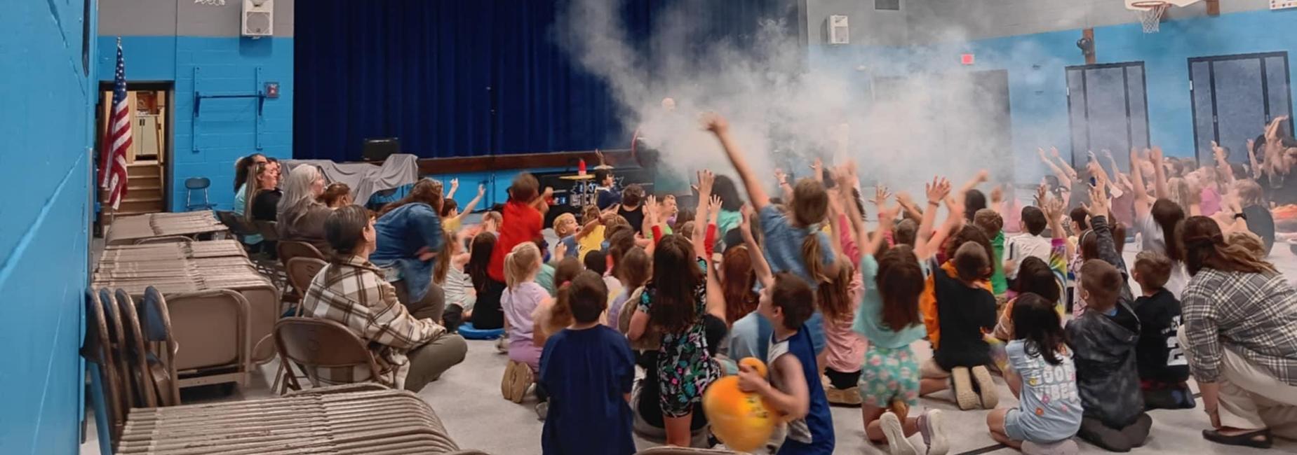 school assembly