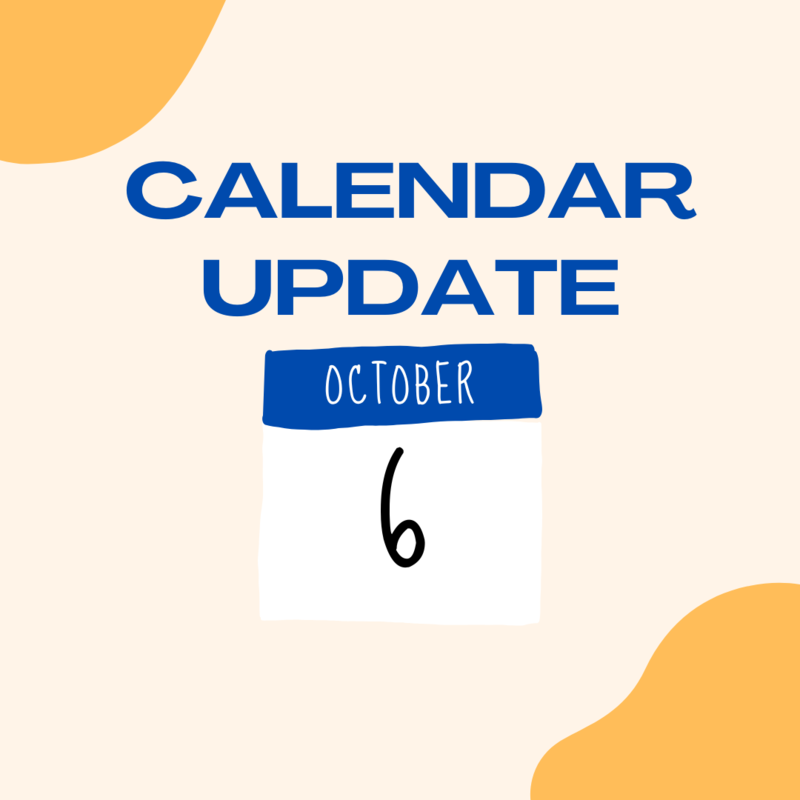Calendar Update