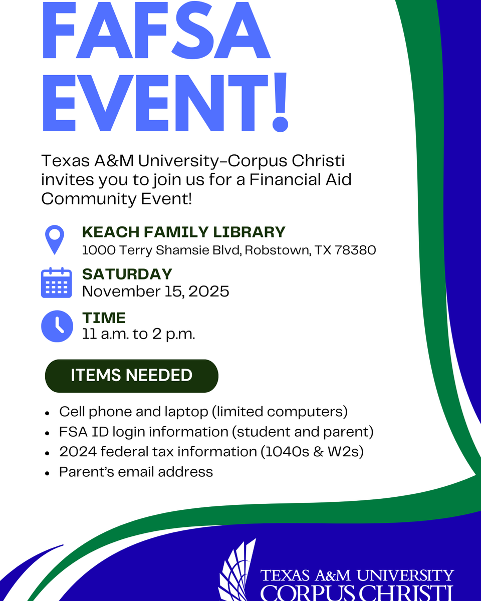 FAFSA Event Flyer