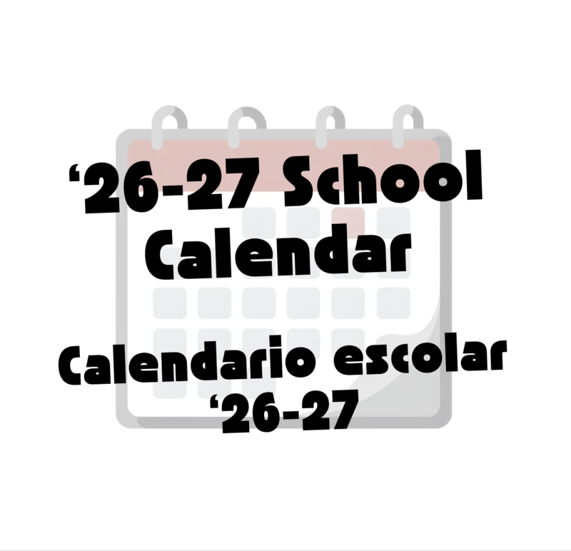 26-27 school calendar calendario escolar 26-27