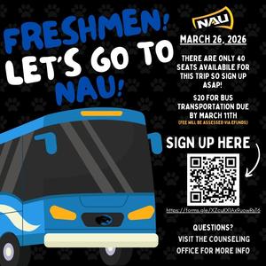 NAU trip flyer