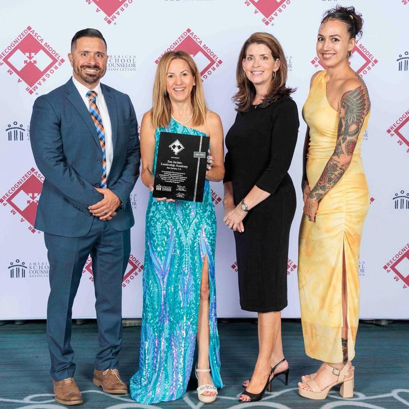 SJLA Staff receiving RAMP Award