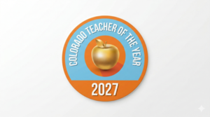 Colorado Teacher of the Year 2027 logo