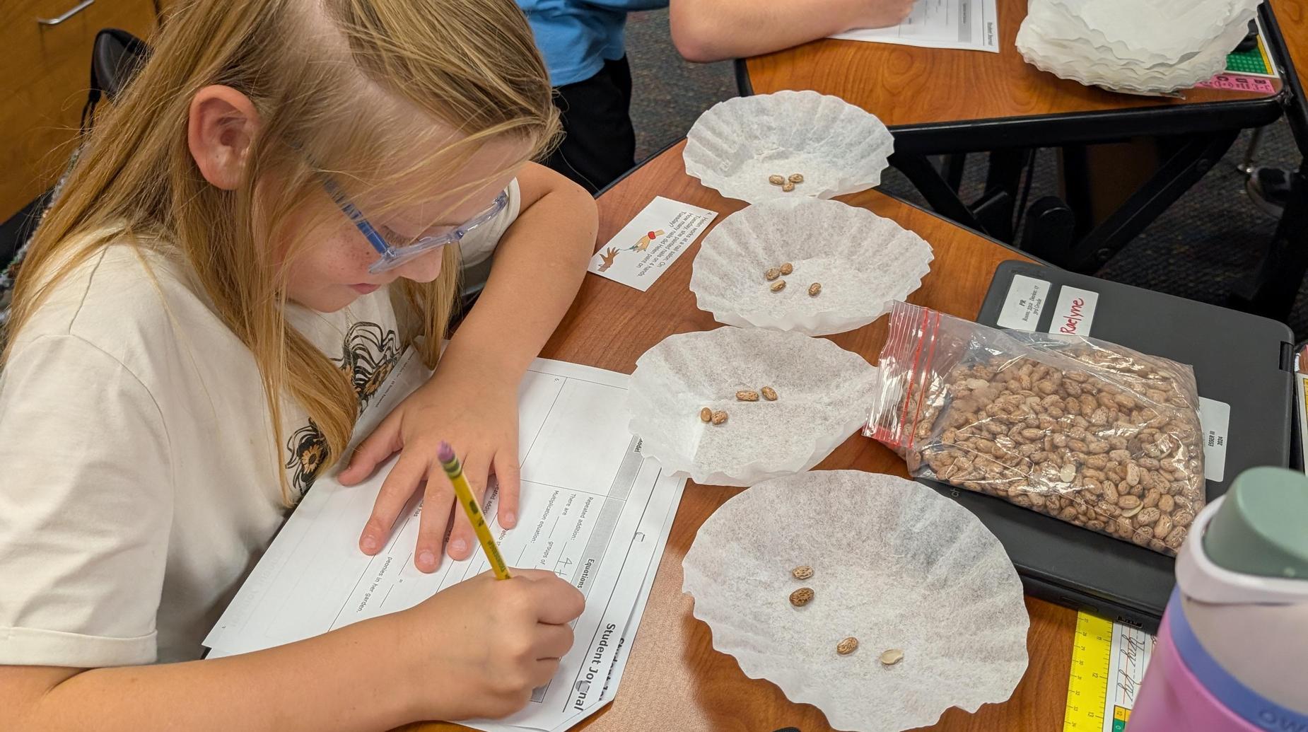 Seminole Primary student journaling