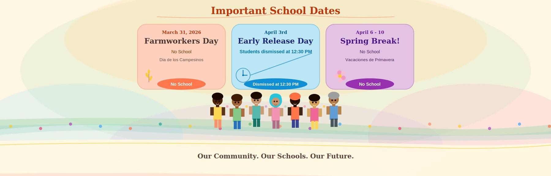 March 23, 2026 dates