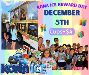 Kona Ice Dec 5th