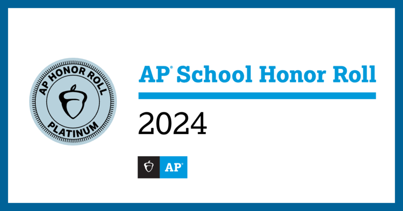 SLPHS CLASS OF 2024 ACHIEVES AP PLATINUM STATUS!