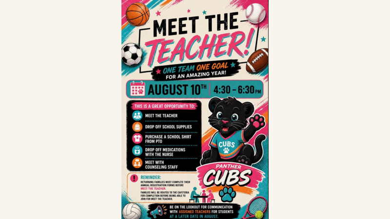 meet the teacher - potranco