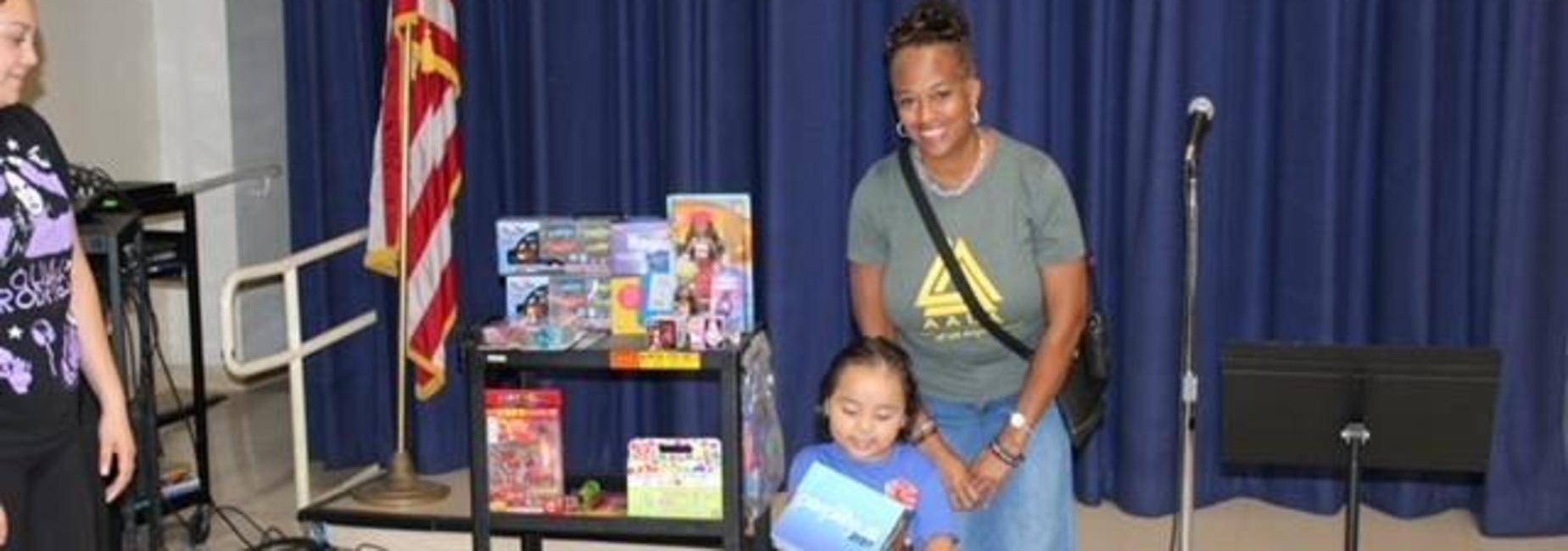 Perfect Attendance Raffle winners for August