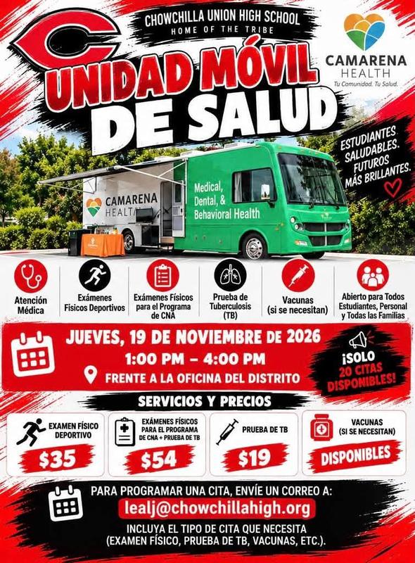 Camarena Flyer Spanish