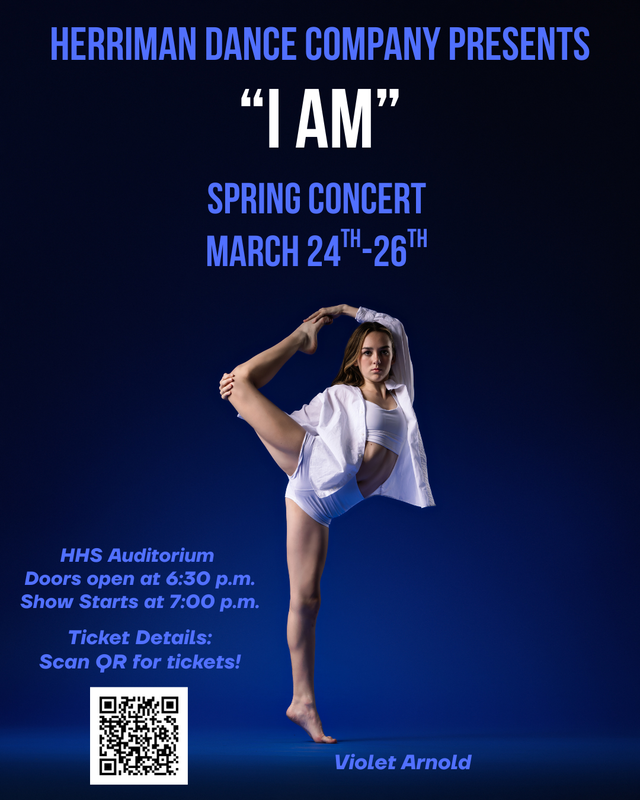 Herriman High Dance Concert Flyer