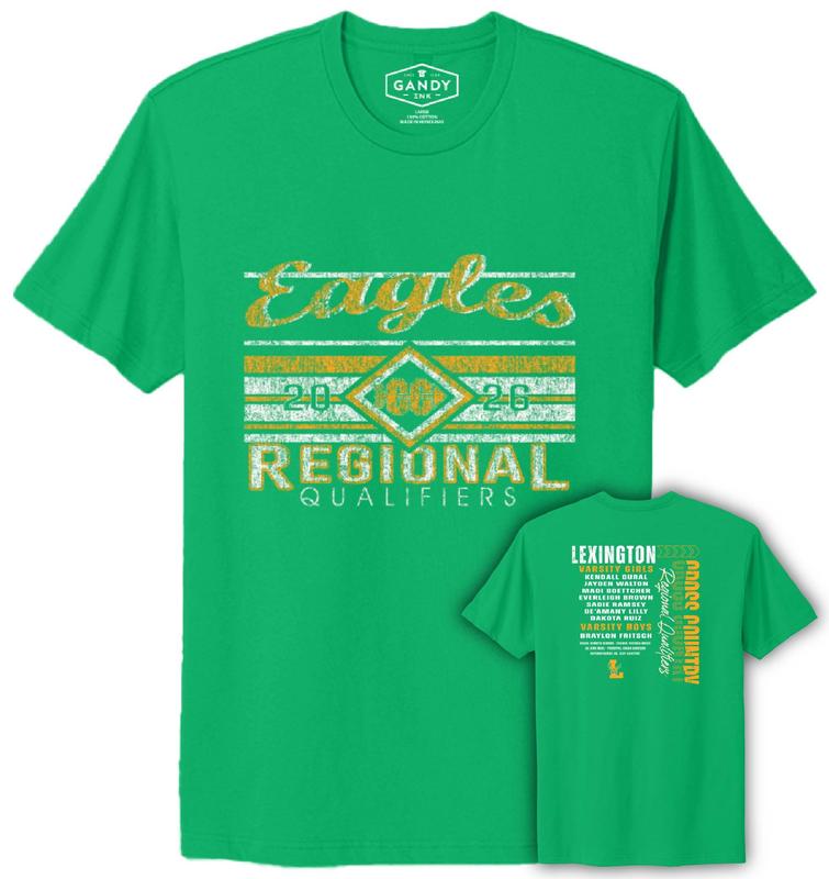 LHS Cross Country Regional T-Shirts