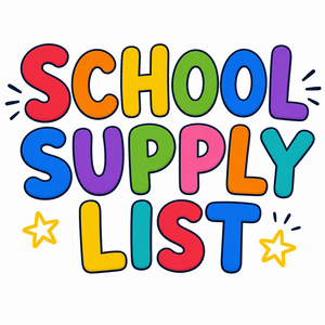 26-27 school supply list