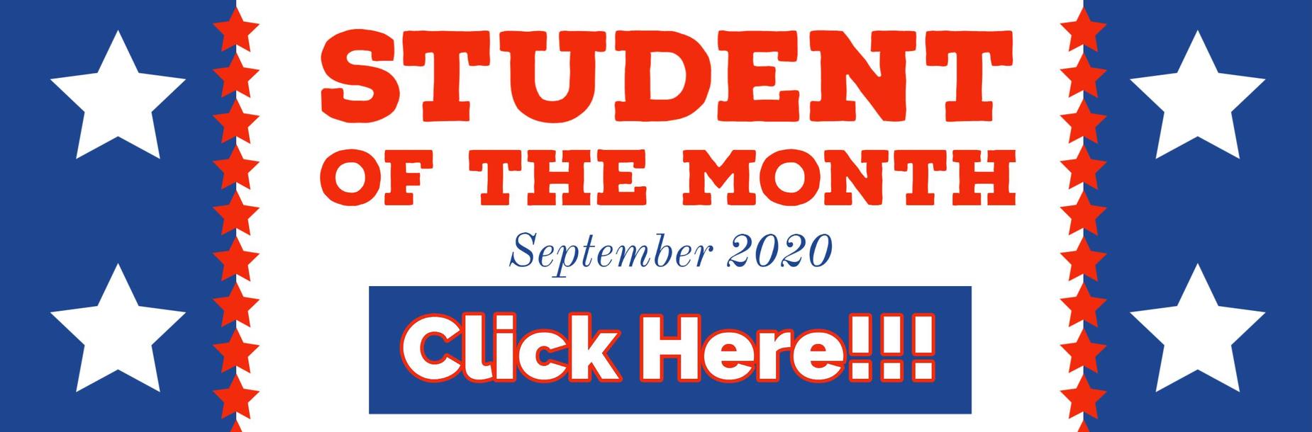 Student of the Month