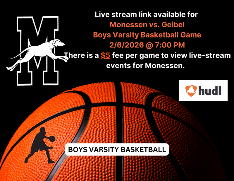 Boys Varsity Basketball vs. Geibel 2/6/26 @ 7:00 PM Featured Photo