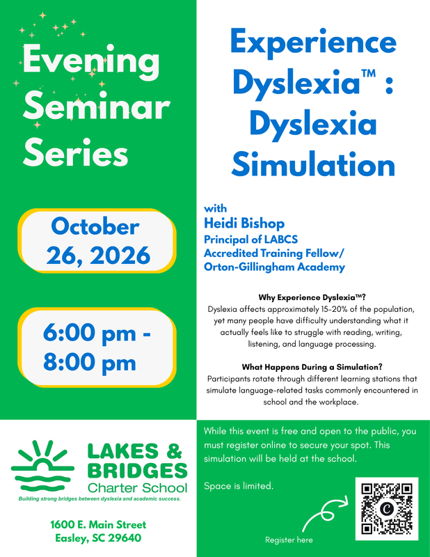 Dyslexia Simulation - Thursday, October 22, 2026