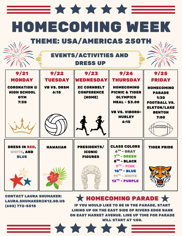 Homecoming Week Poster