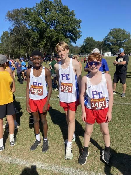 6 of 7 middle school Pirate Runners PR'd yesterday!  Well done!