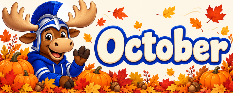 Moose in Leaves