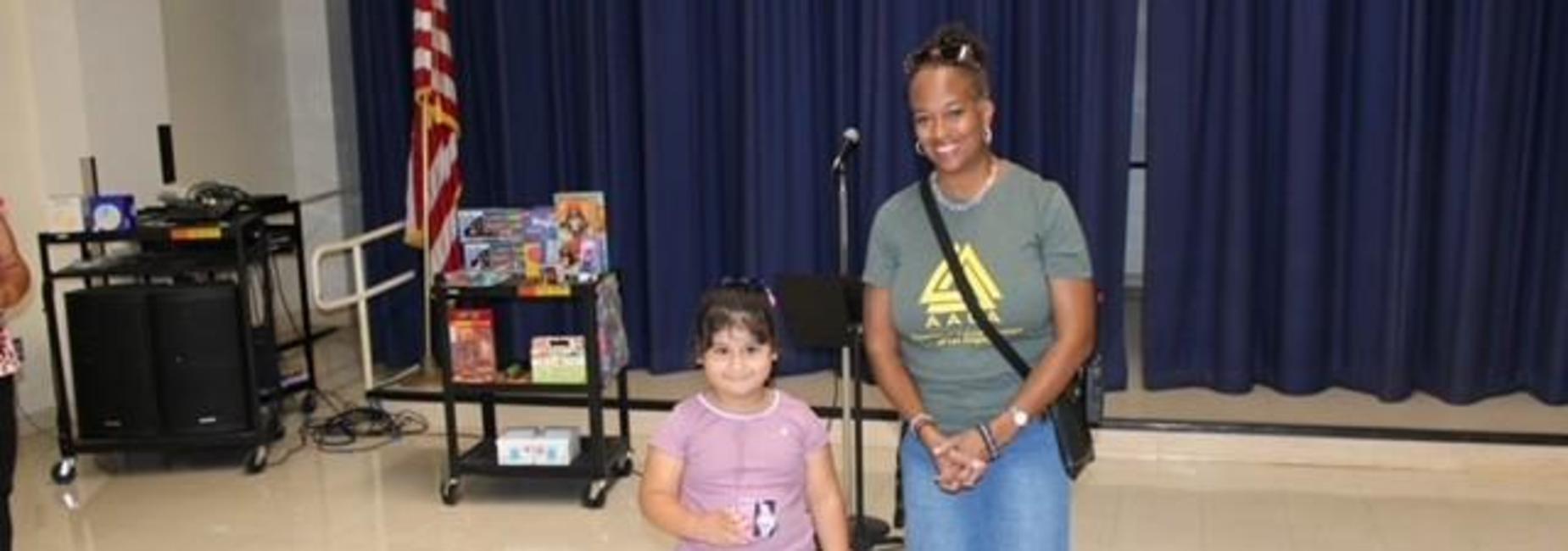 Perfect Attendance raffle winner for August