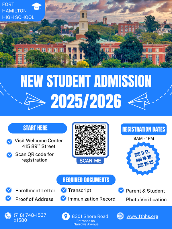 New Student Admission