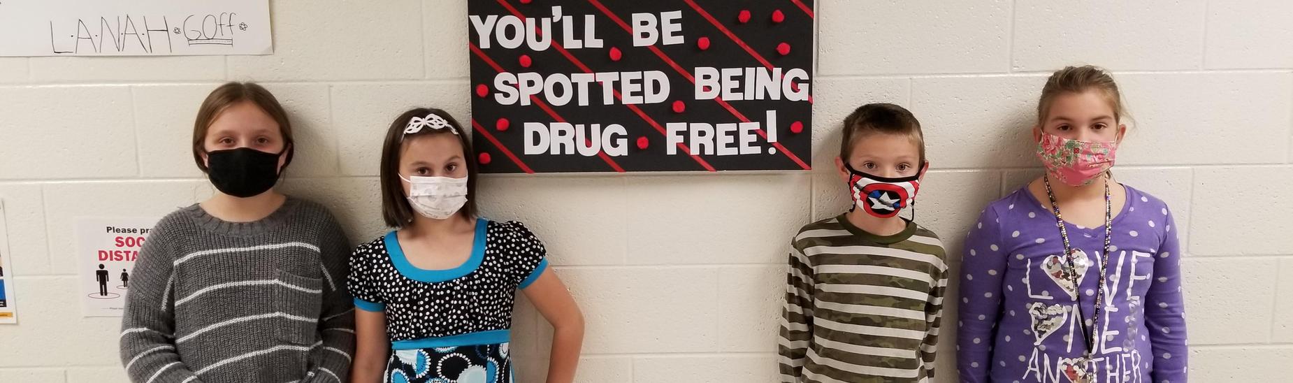 MES Red Ribbon Week - When you walk the line . . .