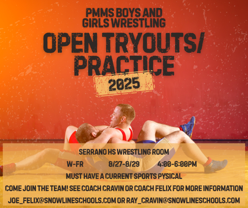 PMMS Boys and Girl Wrestling