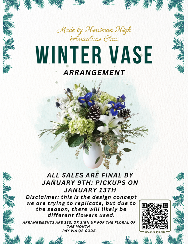 winter floriculture ad
