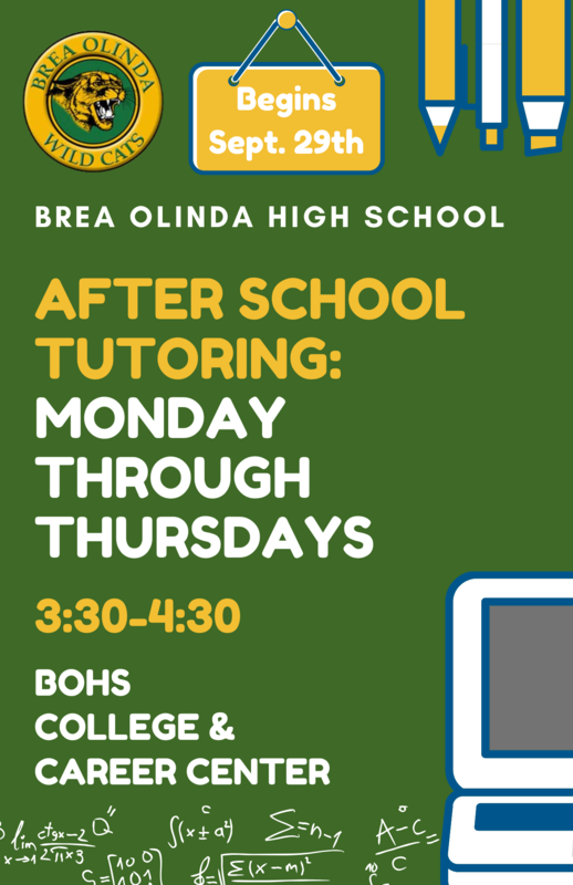 BOHS Tutoring