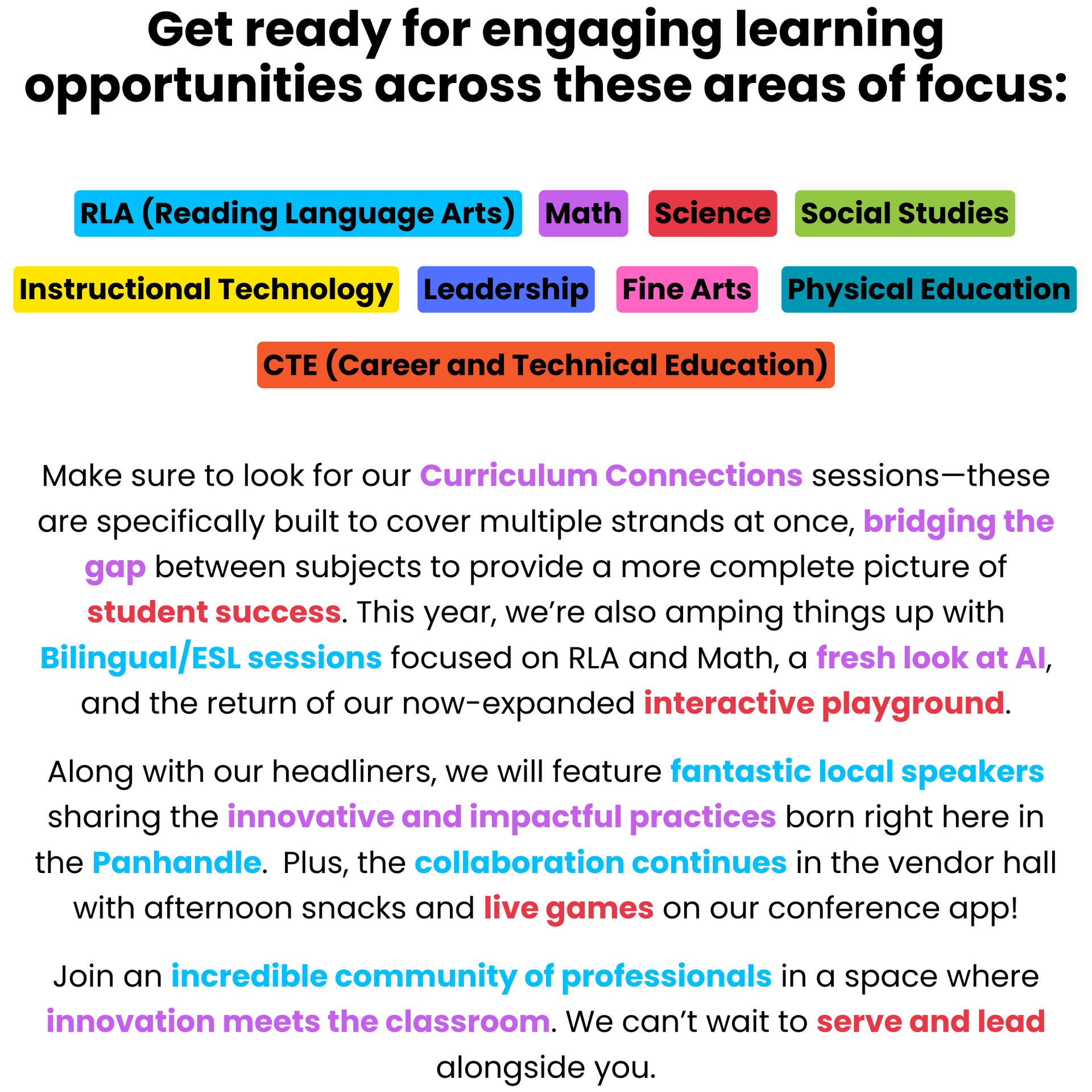 Description - CCC Conference Page 2