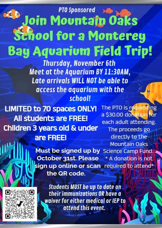 Monterey Bay Aquarium Flyer