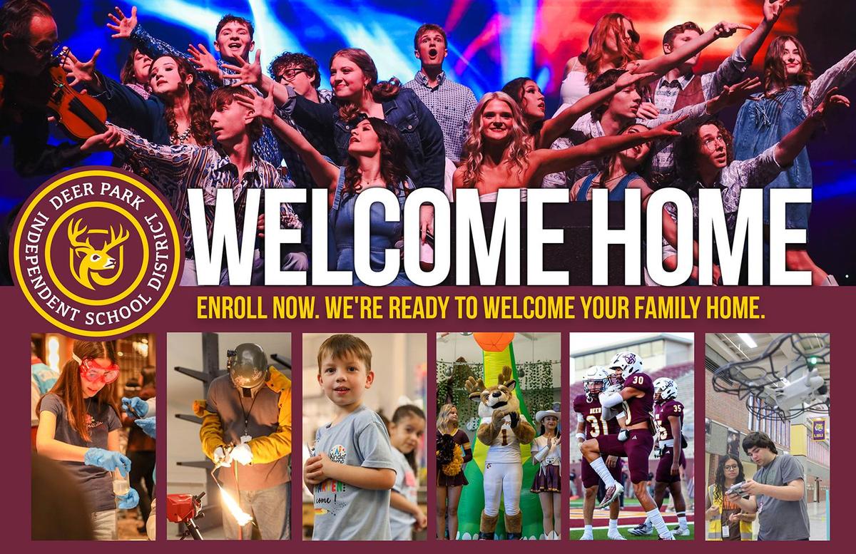 A collage showcasing a welcoming school community with various activities and students.