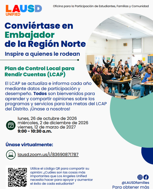 Conviértase en Embajador de la Región Norte