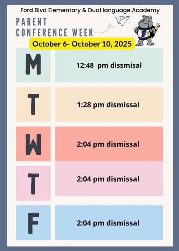 week of parent conferences