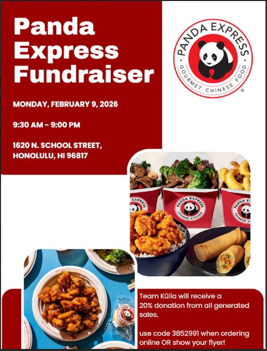 Panda Express Fundraiser Feb.9th Featured Photo