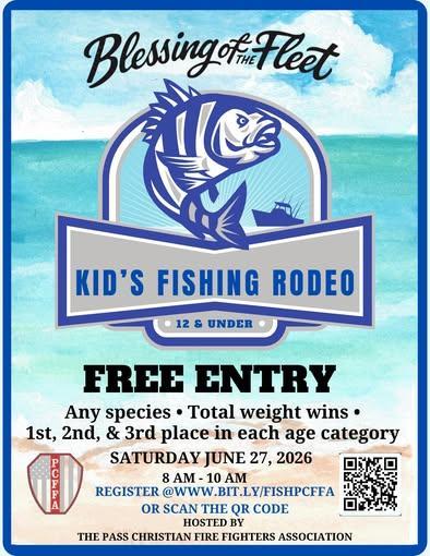 Blessing of the Fleet Kid's Fishing Rodeo is Back!